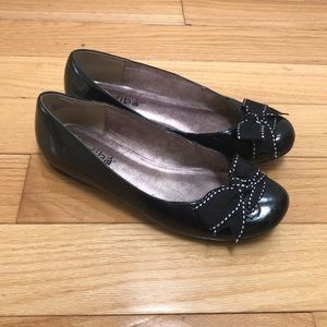 Black Patent Leather Flats